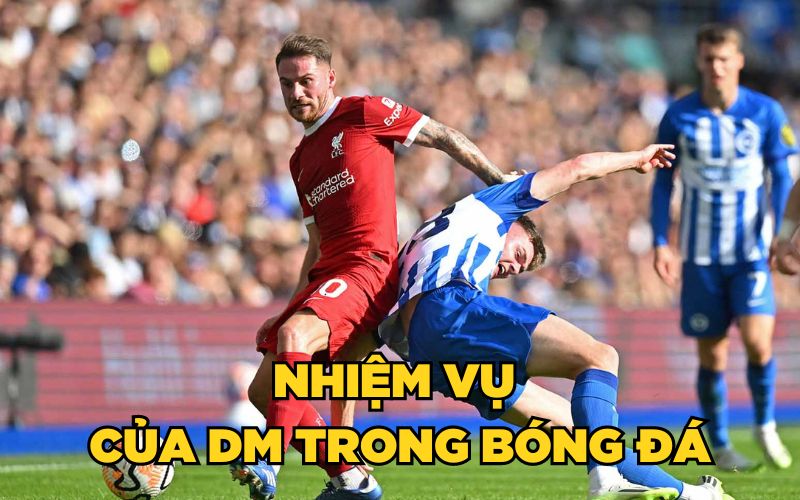 Nhiệm vụ của DM trong bóng đá